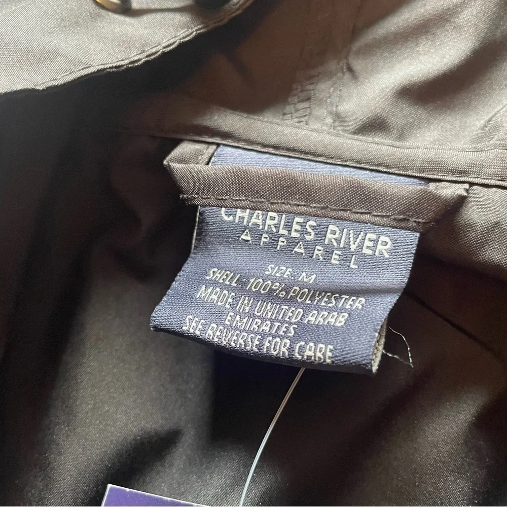 NWT Charles River Apparel Pack & Go Pullover – Men's – Relay for Life